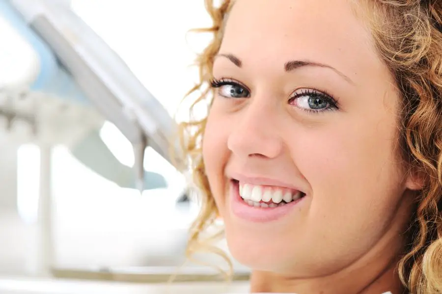 Beautiful smile, young woman